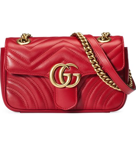 gucci mini marmont 2.0 leather crossbody bag|gg marmont large shoulder bag.